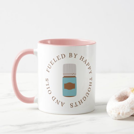 Happy Thoughts en Oils Essential Oil Mok (Met donut)