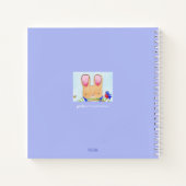 Happy Thoughts Sailor Bunny Journal Notitieboek (Achterkant)