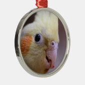 Happy tiel metalen ornament (Rechts)