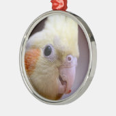 Happy tiel metalen ornament (Links)