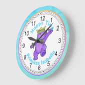 Happy Time Dancing Teddy Bear Grote Klok (Hoek)