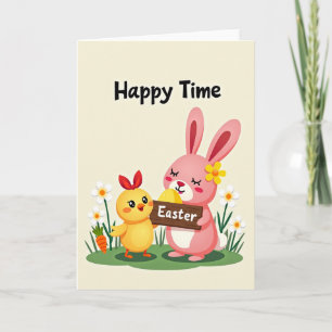 Happy Time Vrienden Patroonkaart Kaart