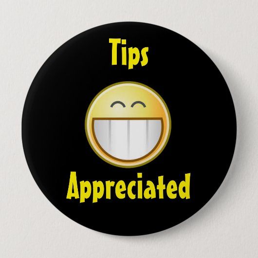 Happy Tip Button 2 (Voorkant)