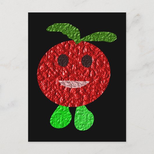 Happy Tomato Briefkaart (Voorkant)