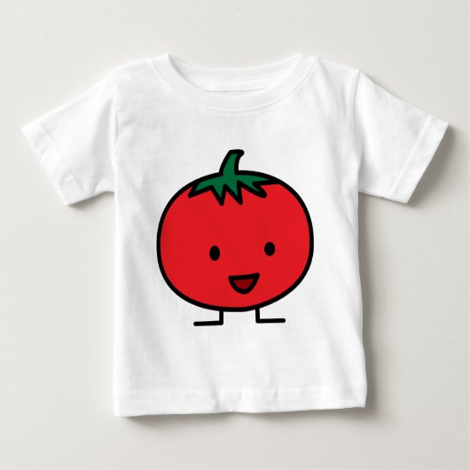 Happy Tomato Red Vegetable Fruit (Voorkant)