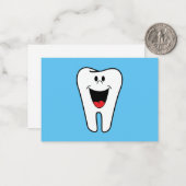 Happy Tooth Notitiekaartje (Voorkant / Achterkant in situ)