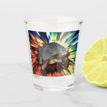 Happy Tortoise Shot Glass