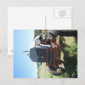 Happy Tractor. Briefkaart (Voorkant / Achterkant)