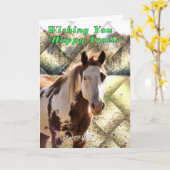 Happy Trails huwelijk Kaart (Gele Bloem)