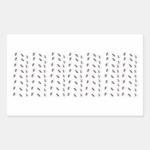 Happy Trails - mier #1 Rechthoekige Sticker