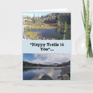 Happy Trails-Vaderdag-Kaart Kaart