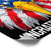 Happy Treasday Independence Day Fun 4th of July Poster (Hoek)