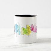 Happy Trees Tweekleurige Koffiemok (Center)