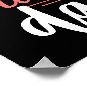 HAPPY TURKEY DAG grappige Thanksgiving kalkoen Poster (Hoek)