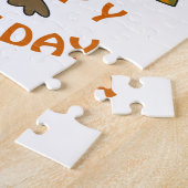 Happy Turkey Day Legpuzzel (Zijkant)