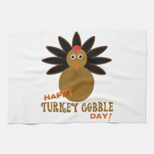 Happy Turkey Gobble Day Thanksgiving Theedoek