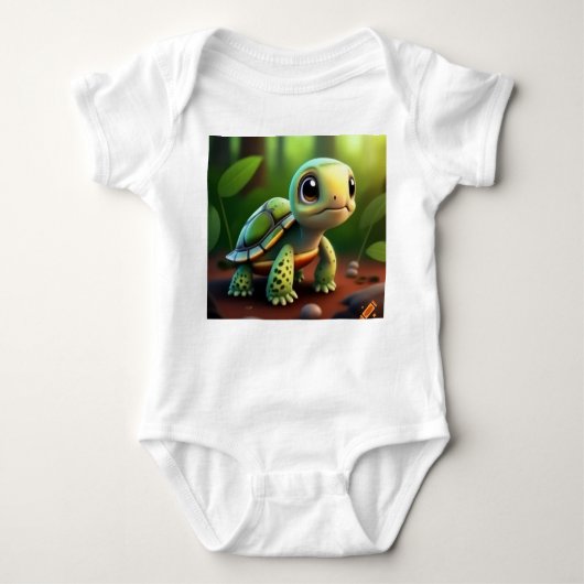 Happy Turtle Adventures Romper (Voorkant)