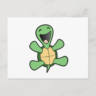 Happy Turtle Briefkaart