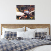 Happy Turtle Canvas Afdruk (Insitu (Slaapkamer))