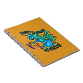 Happy Unicorn Writing Spiral Notitieboek (Rechterzijde)