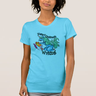 Happy Unicorn Writing T-shirt