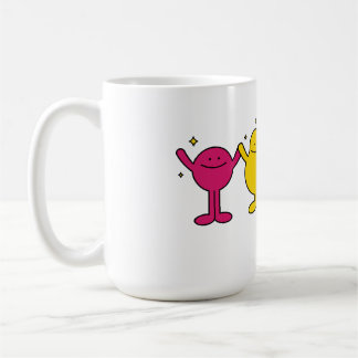 Happy Unity-personages Koffiemok