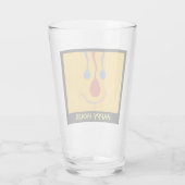 HAPPY UUR GLAS (Achterkant)