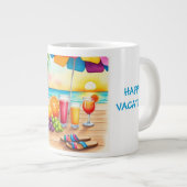 Happy Vacation Specialty Mug (Devant droit)