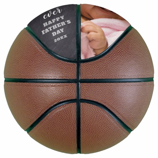 Happy Vaderdag 2020 Best Pap Ever Photo Basketbal (Rechts)