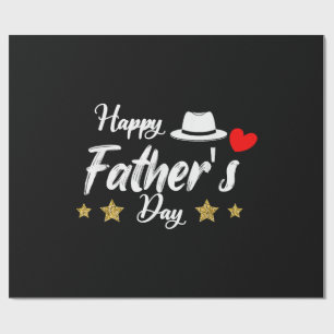 Happy Vaderdag 2025 Tshirt voor Heren Papa Opa Cadeaupapier