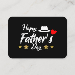 Happy Vaderdag 2025 Tshirt voor Heren Papa Opa Visitekaartje