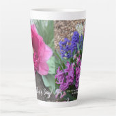 Happy Vaderdag 2025 van RoseWrites Latte Mok (Voorkant)