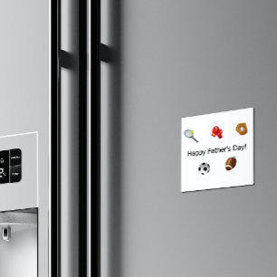 Happy Vaderdag All Round Sports Magneet