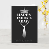 Happy Vaderdag Best Pap Ever Kaart (Gele Bloem)