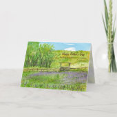 Happy Vaderdag Bijbel Verse Proverbs 17 6 Kaart (Voorkant)