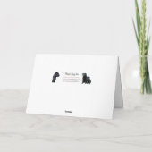 Happy Vaderdag Black Labrador Eend Jachthond Kaart (Achterkant)