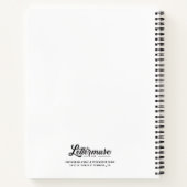 Happy Vaderdag Blank Sketchbook Notitieboek (Achterkant)