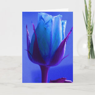 Happy Vaderdag Blue Roos II Kaart
