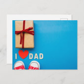 Happy Vaderdag Briefkaart (Voorkant / Achterkant)