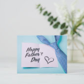 Happy Vaderdag Briefkaart (Staand voorkant)