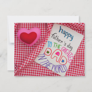 Happy Vaderdag Briefkaart