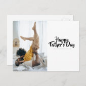Happy Vaderdag Briefkaart (Voorkant / Achterkant)