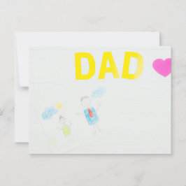 Happy Vaderdag Briefkaart