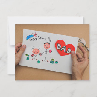 Happy Vaderdag Briefkaart