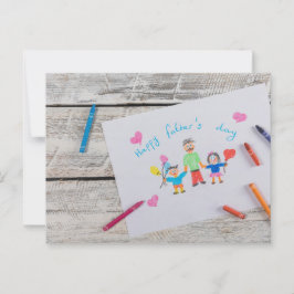 Happy Vaderdag Briefkaart