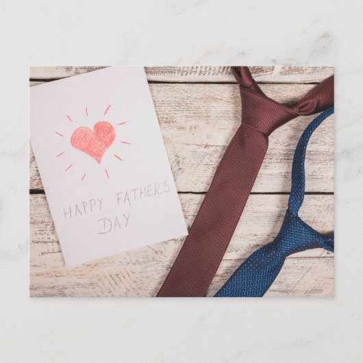 Happy Vaderdag Briefkaart (Voorkant)