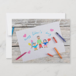 Happy Vaderdag Briefkaart