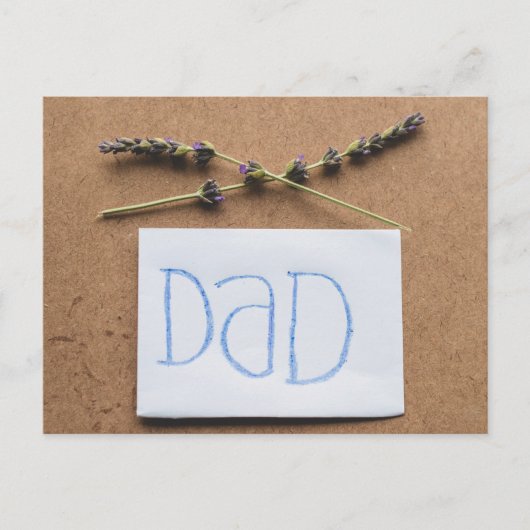 Happy Vaderdag Briefkaart (Voorkant)