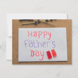 Happy Vaderdag Briefkaart