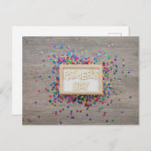 Happy Vaderdag Briefkaart (Voorkant / Achterkant)